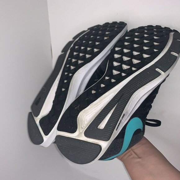 Nike Womens Run Swift 909006-014 Blue Black Runnin - Picture 2 of 5